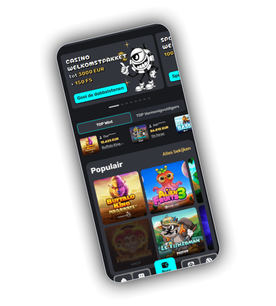 InkyBet spellenlobby